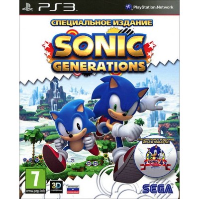 Sonic Generations Специальное Издание [PS3, русская документация]